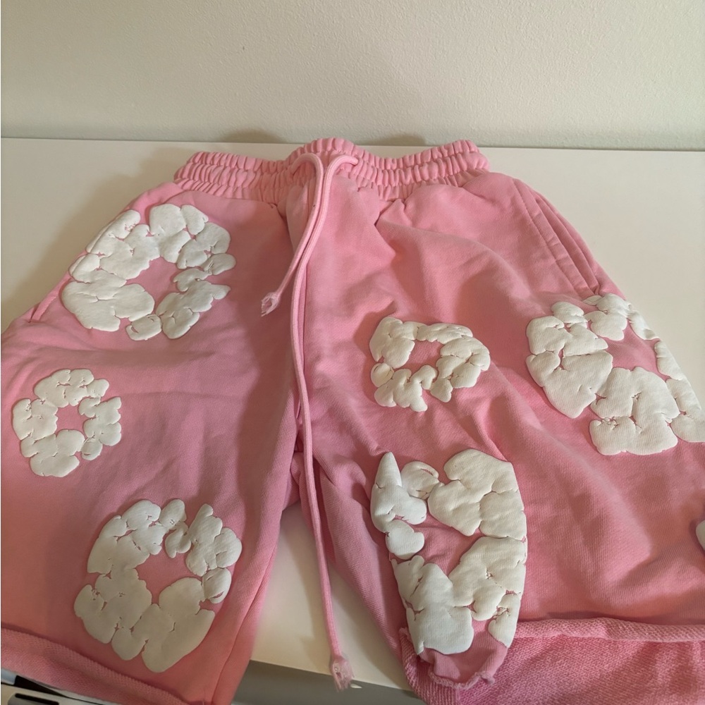 Pink Denim Tears Men Shorts